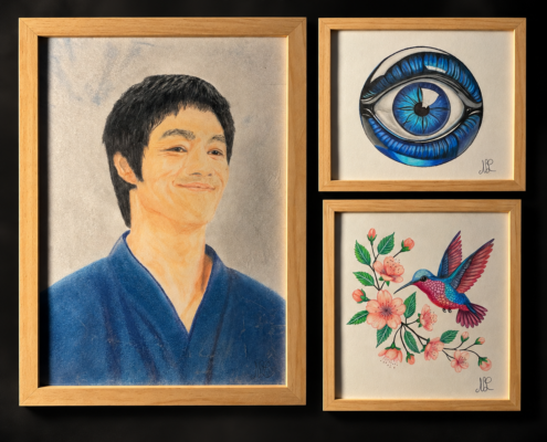 Dessins réalisés par L'Art de l'Expression Tatouage au Havre