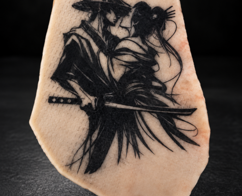 Entraînement tatouage Japonais par L'Art de l'Expression Tatouage au Havre