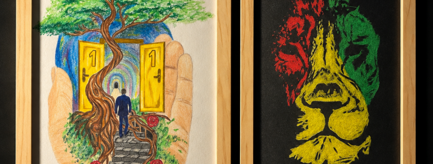 Dessins réalisés par L'Art de l'Expression Tatouage au Havre