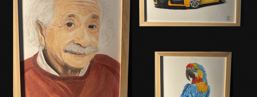 Dessins réalisés par L'Art de l'Expression Tatouage au Havre
